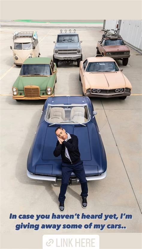 Robert Downey Jr. is giving away 6 of his ‘dream cars’ .